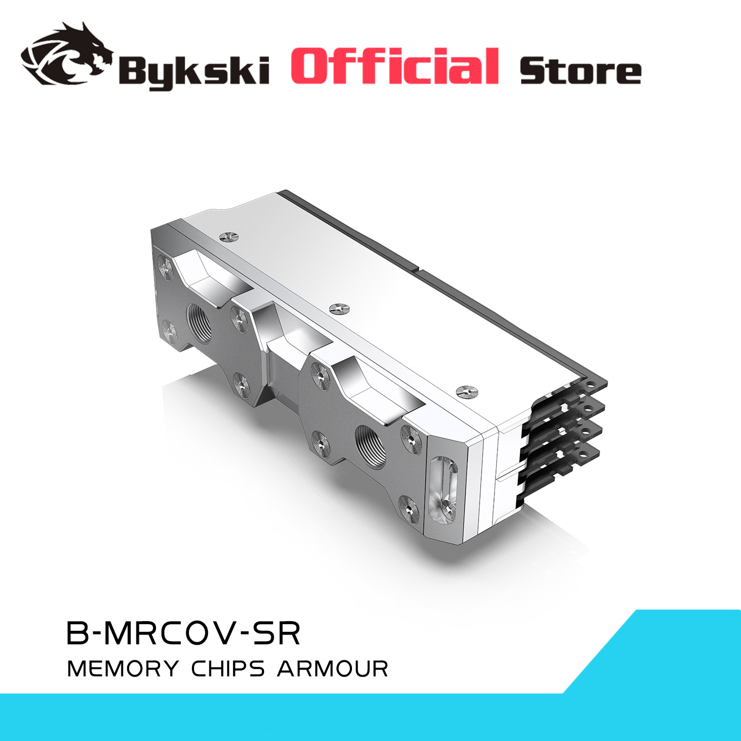 Ddr5 Ram - Bykski servidor memória bloco de água
