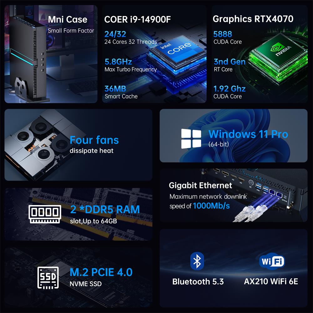 Msecore MV300 14ª Geração Inte - Ddr5 32Gb avaliação e preço