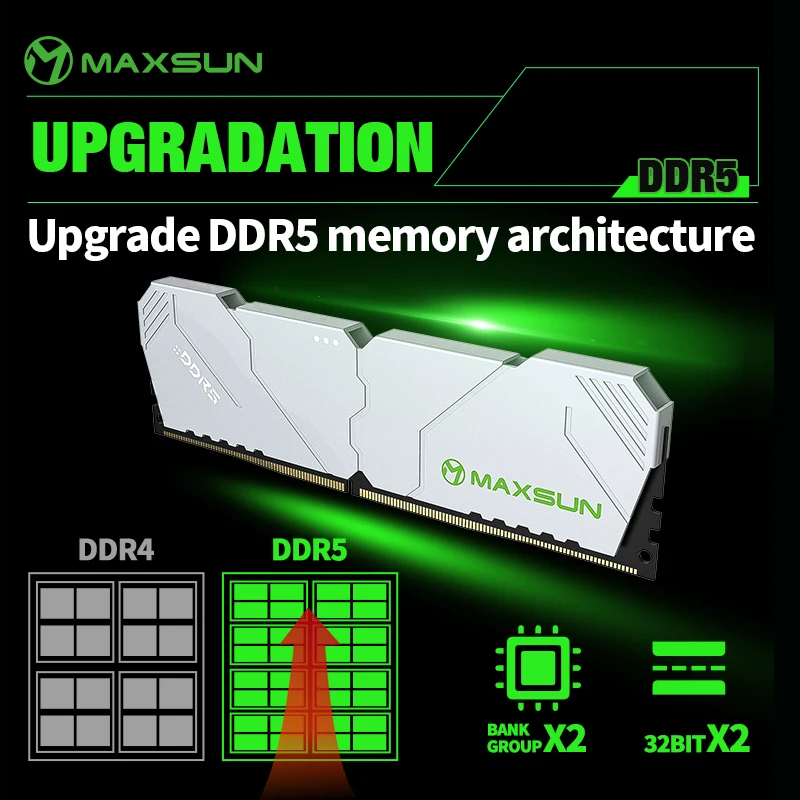 MAXSUN Dissipador de calor Mem - Ddr5 16Gb 6000Mhz avaliação e preço