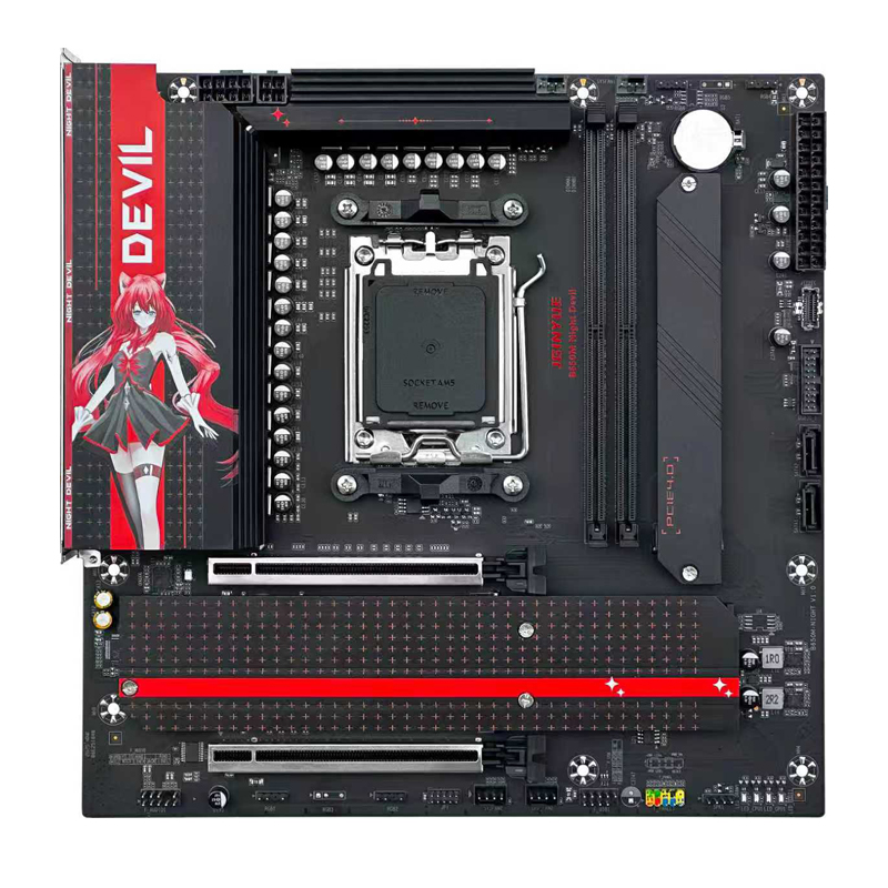 Placa-Mãe JGINYUE B650M Night  - Ddr5 16Gb 6000Mhz avaliação e preço