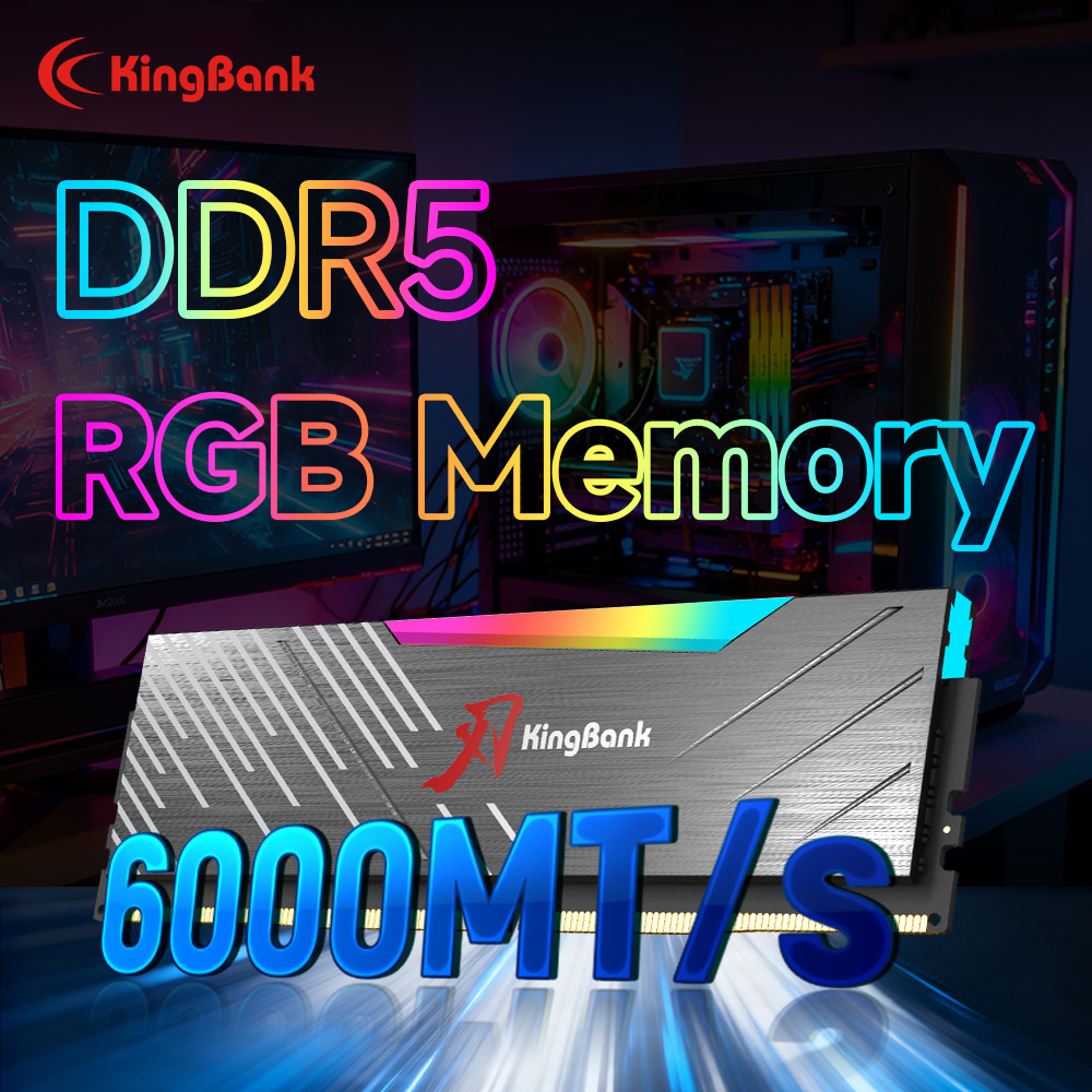 Memória KingBank KRRB DDR5 RGB - Ddr5 Kit avaliação e preço