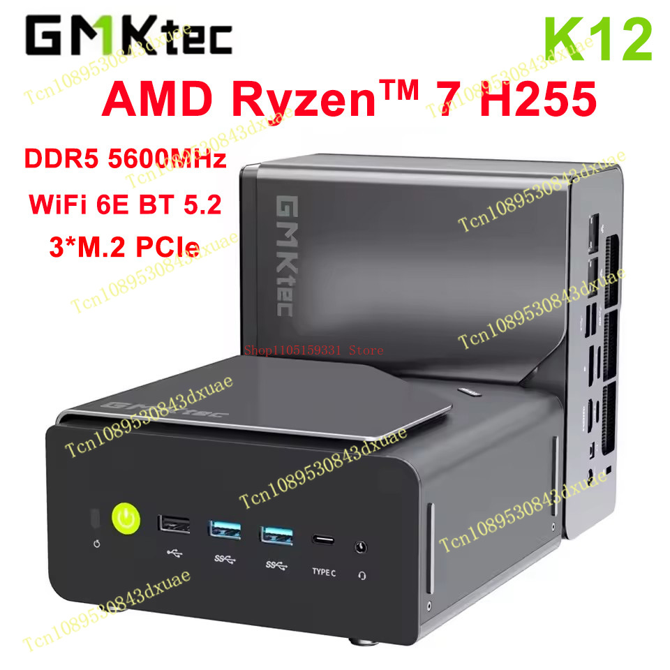 GMKtec NcuBox K12 MINI PC Ryze - Ddr5 64Gb avaliação e preço